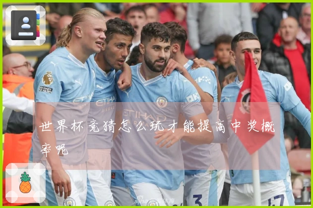 世界杯竞猜怎么玩才能提高中奖概率呢